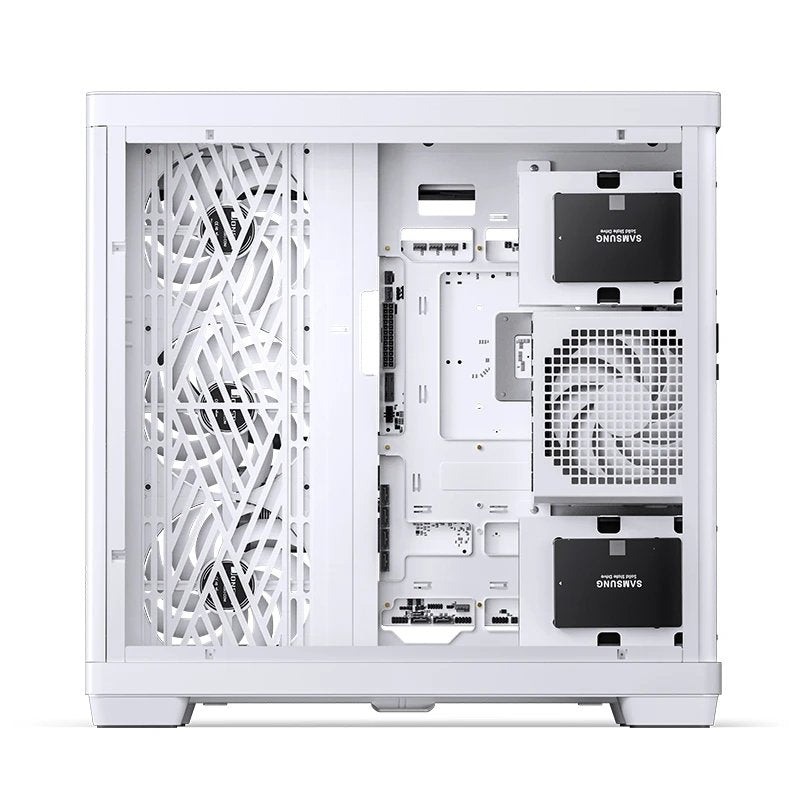 Caja Pc Jonsbo Tk-4 Midi-Tower, Atx, Tempered Glass - Blanco