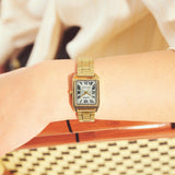 Casio Ltp-V007g-9budf Damen-Analoguhr, Dorado