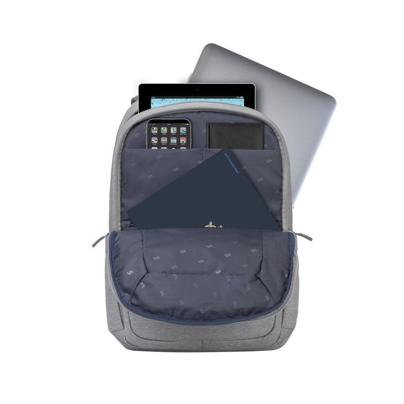 Rivacase 7760 Maletines Para Portátil 39,6 Cm (15.6") Funda Tipo Mochila Gris
