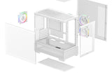 EAN 6933412765462 - DeepCool CG380 3F WH Midi Tower Blanco imagen 10
