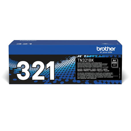 EAN 4977766734967 - Brother TN-321BK cartucho de tóner 1 pieza(s) Original Negro imagen 1