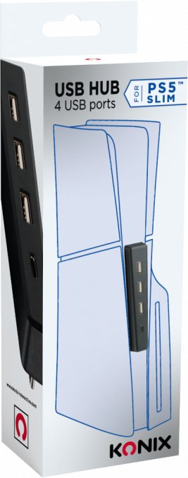 EAN 3328170022507 - Konix KX PS5 SLIM USB HUB imagen 1