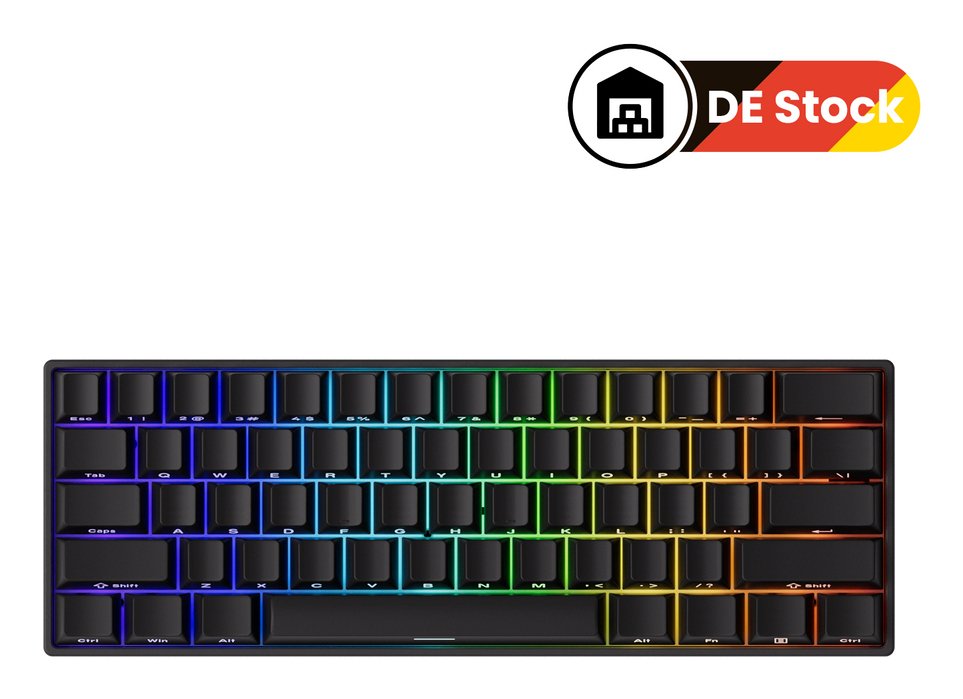 Keyboard Usb-C Fun60 Pro/Black 101-Fun6h-000 Akko
