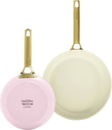 Greenpan Padova Reserve 2tlg Bratpfannenset 20+26cm Rosa