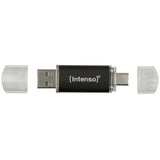 EAN 4034303031269 - Intenso Twist Line unidad flash USB 64 GB USB Type-A / USB Type-C 3.2 Gen 1 (3.1 Gen 1) Antracita imagen 2
