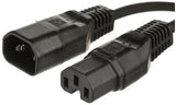 Microconnect Pe011410 Cable De Transmisión Negro 1 M C14 Acoplador C15 Acoplador