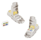 Field Assembly Cat.8.1 Rj45 Plug, Shielded, Extra Short
