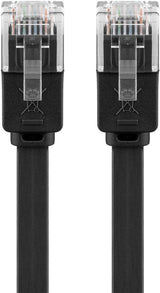 Goobay Cat6 U/Utp Flat 3m Cable De Red U/Utp (Utp) Negro