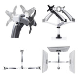 EAN 0065030902045 - StarTech.com 1MP1ACG-MONITOR-ARM soporte para monitor 76,2 cm (30") Negro, Plata imagen 10