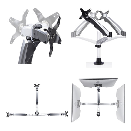 EAN 0065030902045 - StarTech.com 1MP1ACG-MONITOR-ARM soporte para monitor 76,2 cm (30") Negro, Plata imagen 10