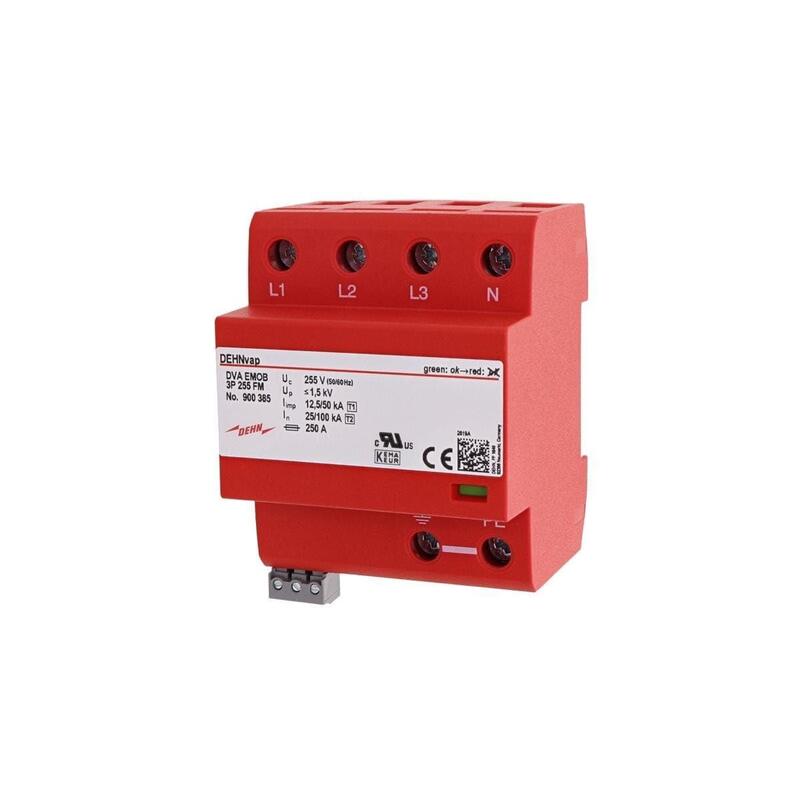 Dehn Dva Emob 3p 255 Fm Kombiableiter 230 400v 50 60hz