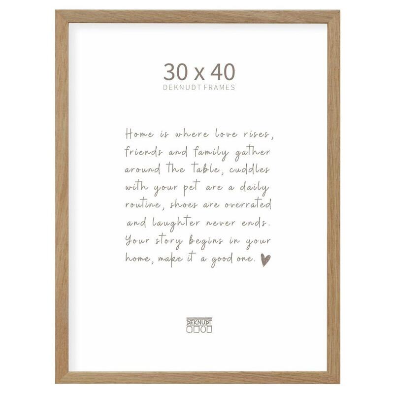 Deknudt S47cj1  30x40 Frame Solid Oak