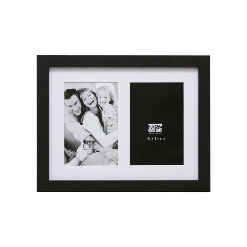 Deknudt S66ka2 Gallery 2x10x15 Wood Black With Passepartout