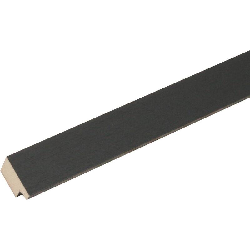 Deknudt S66ka3 Galería 3x13x18 Madera Negro W. Passepartout