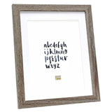 Deknudt S66kh3 P1 30x45 Madera Roble Gris W. Passepartout