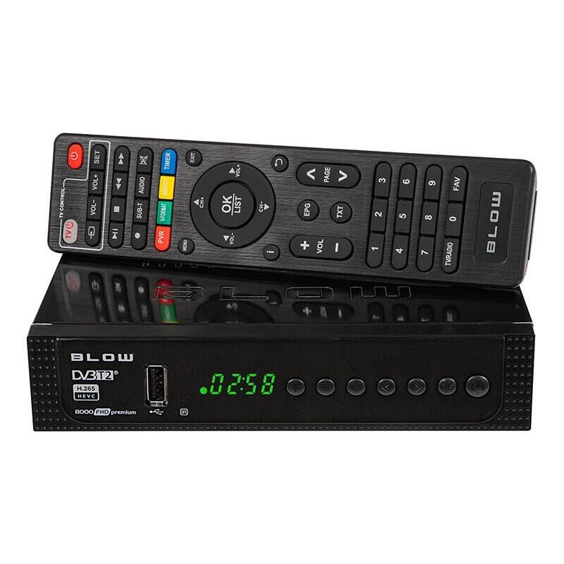 Dekoder Tuner Dvb-T2 8000fhd Premium