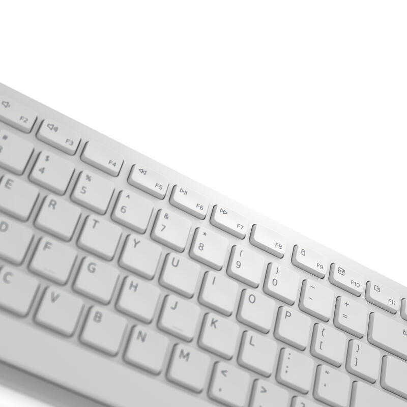 Dell Km5221w-Wh Teclado Alemán + Raton Rf Inalámbrico Qwertz Blanco