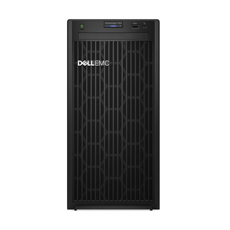 Dell Servidor Poweredge T150 Chassis 4 X 3.5" Intel Xeon E-2314 1 X 16gb 1x 2tb Sata  No Graphics Idrac9 Basic 15g On-Board Broadcom 5720