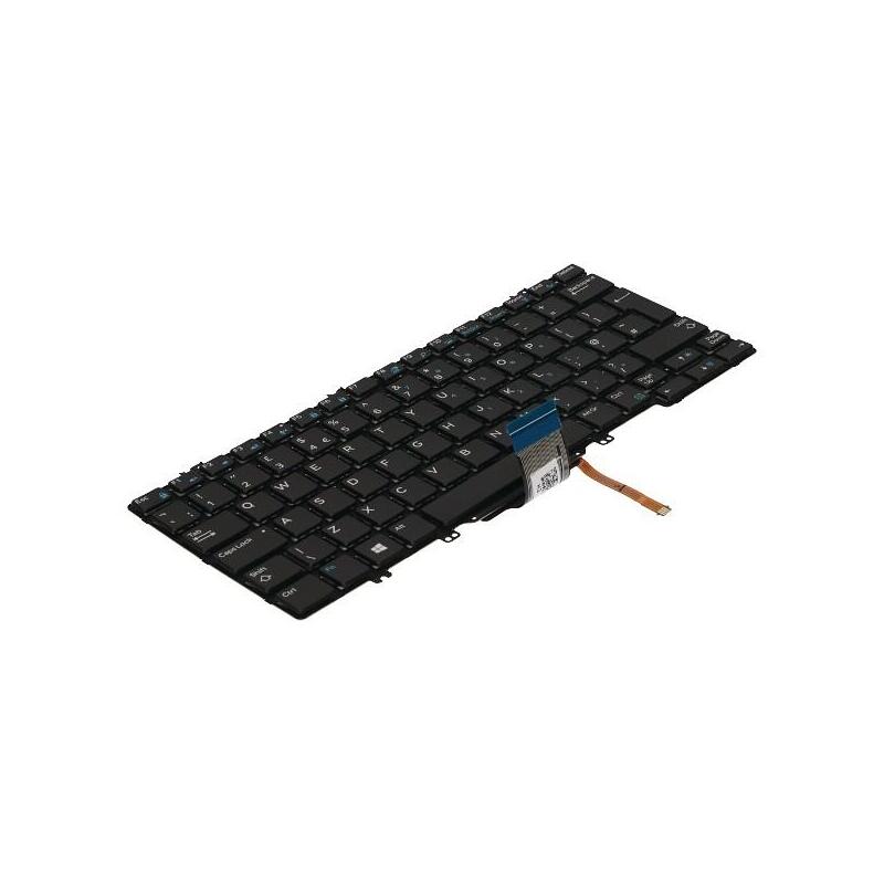 Dell Uk Backlit Keyboard Para Latitude 7280 Jf8w7