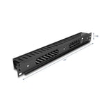 Delock 19 1 He Mantenimiento De Cable Rangierpanel Con 2 Öffnungen
