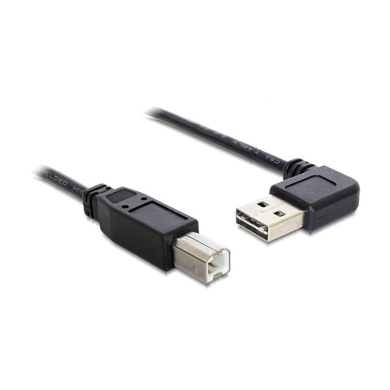 Delock 1m Usb 2.0 A - B M/M Cable Usb Usb A Usb B Negro