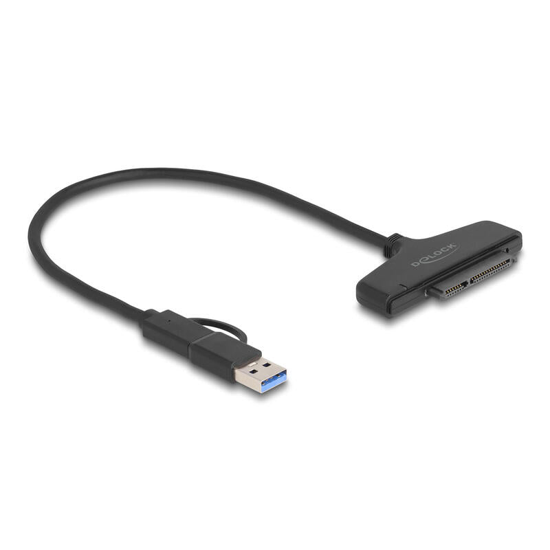 Delock 61042 Convertidor De Usb A Sata 6 Gb/S Con Conector Usb Type-C O Usb Tipa-A