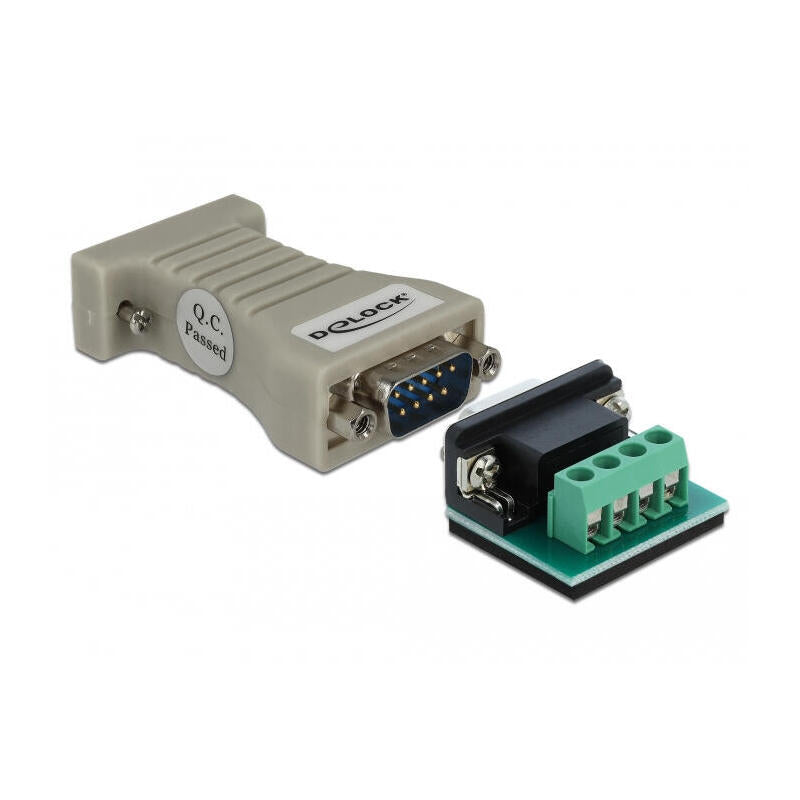 Delock 64140 Cambiador De Género Para Cable Rs-485 Db9 Beige