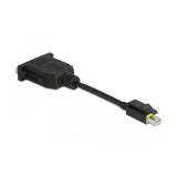 Delock 65979 Adaptador De Cable De Vídeo 0,15 M Mini Displayport Dvi Negro