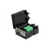 Delock 66265 Adaptador Sub-D 9 Pin Hembra A Terminalblock 10 Pin
