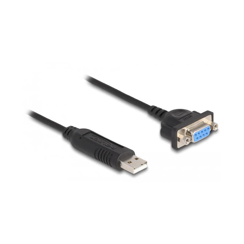 Delock 66453 Cable Usb 2.0 A Rs-232 Con Carcasa De Conector Serial Compacta 50 Cm Ftdi