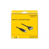 Delock 66453 Cable Usb 2.0 A Rs-232 Con Carcasa De Conector Serial Compacta 50 Cm Ftdi