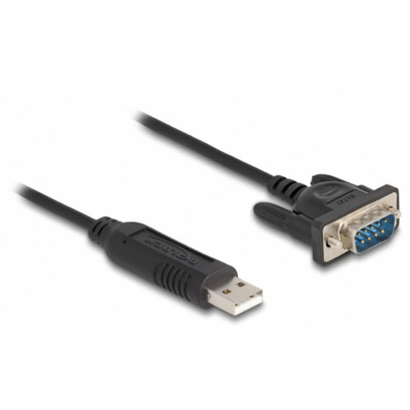 Delock 66461 Cable Usb 2.0 A Rs-232 Con Carcasa De Conector Serial Compacta 50 Cm Ftdi