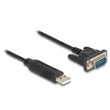 Delock 66461 Cable Usb 2.0 A Rs-232 Con Carcasa De Conector Serial Compacta 50 Cm Ftdi