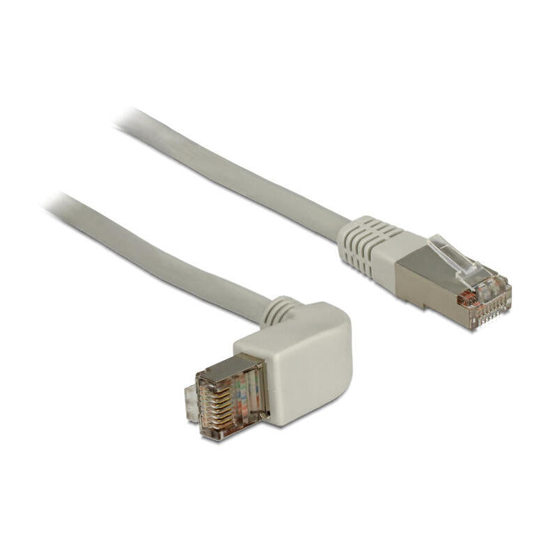 Delock 83515 Cable De Red Rj45 Cat.5e Sf/Utp Acodado Hacia Arriba / Recto 1 M