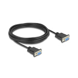 Delock 86826 Cable Serie Rs-232 D-Sub9 Hembra A Hembra 5 M
