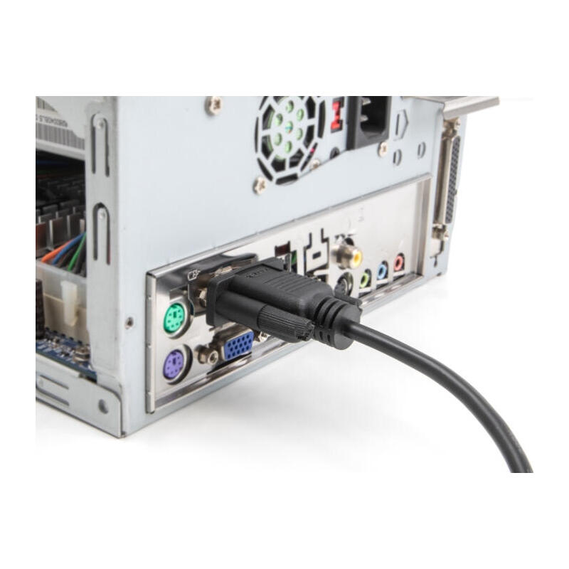 Delock 87819 Cable Serie Rs-232 D-Sub9 Macho A Hembra 0,5 M