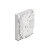 Delock 87890 Caja De Conexión De Fibra Óptica Ftth Para Montaje En Pared Para 4 X Sc Simplex O Lc Duplex Blanco