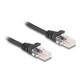 Delock 87994 Cable Rj45 En Espiral, Macho A Macho, Cat.5e 3 M, Negro