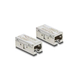 Delock Adaptador Kupplung Rj45 Hembra A Hembra Cat.6a Metall