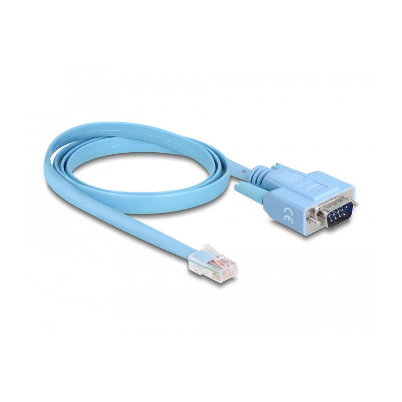 Delock Adaptador Rs-232 Db9 Mecker Zu 1 X Seriell Rs-232 Rj45