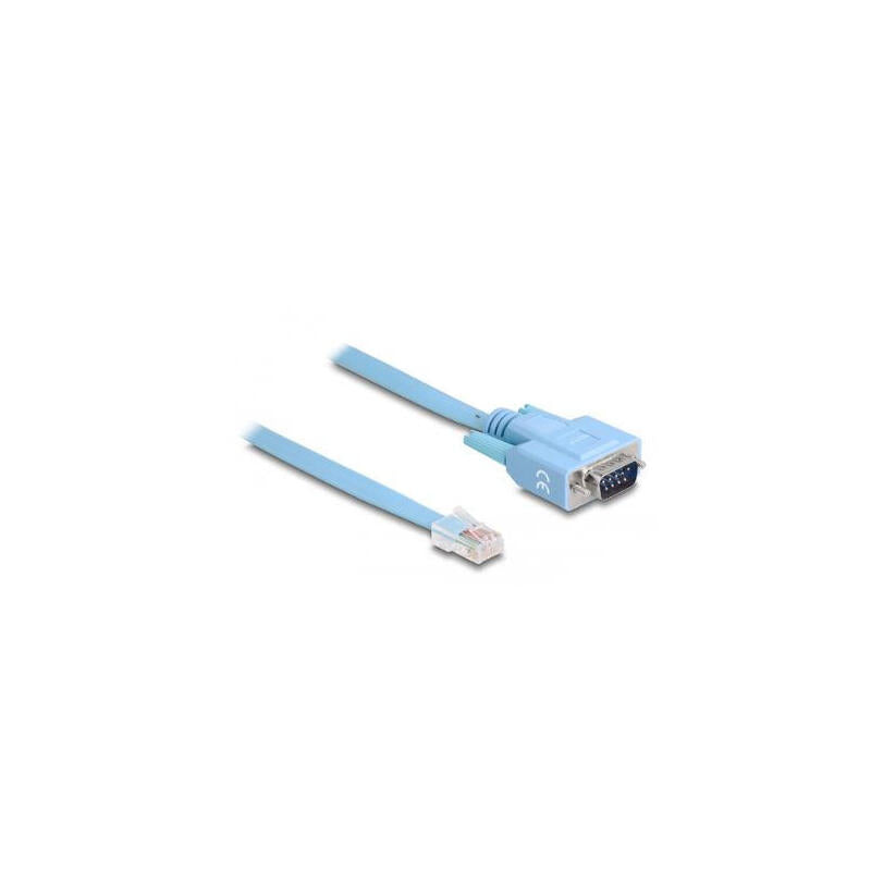 Delock Adaptador Rs-232 Db9 Mecker Zu 1 X Seriell Rs-232 Rj45