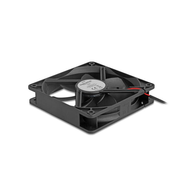 Delock Axiallüfter 5 V Dc, 120 X 120 X 25 Mm Negro