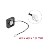 Delock Axiallüfter 5 V Dc, 40 X 40 X 10 Mm Negro