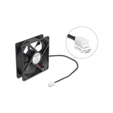 Delock Axiallüfter 5 V Dc, 92 X 92 X 25 Mm Negro
