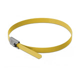 Delock Bridas De Acero Inoxidable L 300 X B 4,6 Mm Amarillo 10 Piezas