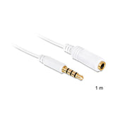 Delock Cable Audio Stereo Jack 3.5 Mm Macho/Hembra