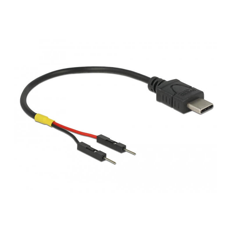 Delock Cable De Alimentacion Usb C A 2x Pfomenmecker Einzeln 10cm