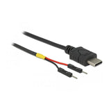 Delock Cable De Alimentacion Usb C A 2x Pfomenmecker Einzeln 10cm