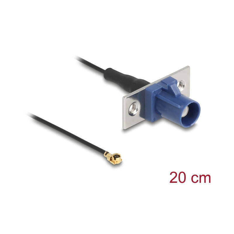 Delock Cable De Antena Fakra C Macho A Mhf® I Macho 1,13 - 20 Cm