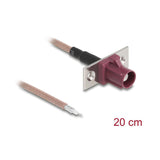 Delock Cable De Antena Fakra D Hembra A Offenen Kabelenden Rg-316 20 Cm